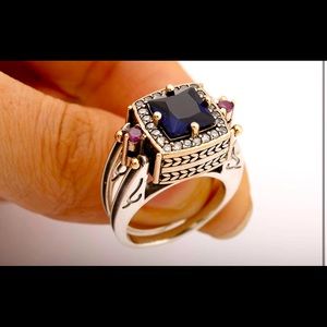 Mesmerizing MUST have reversible Turkish ring Big statement ring, best gift ever